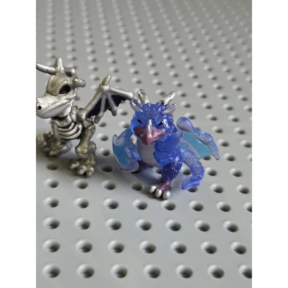 Dragamonz Dragon‎ Figures and Battle Cards 8pc Lot Collectible Toy